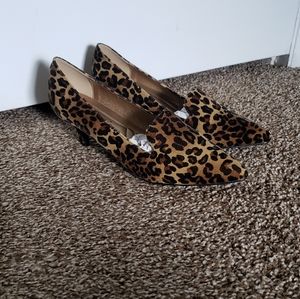 Kitten Heel Shoe size 8 animal print